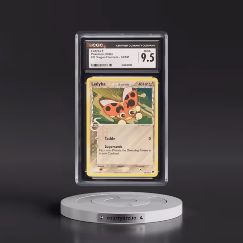 2006 EX Dragon Frontiers #53/101 Ledyba δ (CGC 9.5 MINT+)