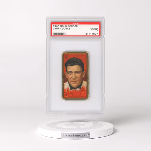 1911 T205 Gold Border Larry Doyle (PSA 2 GOOD)