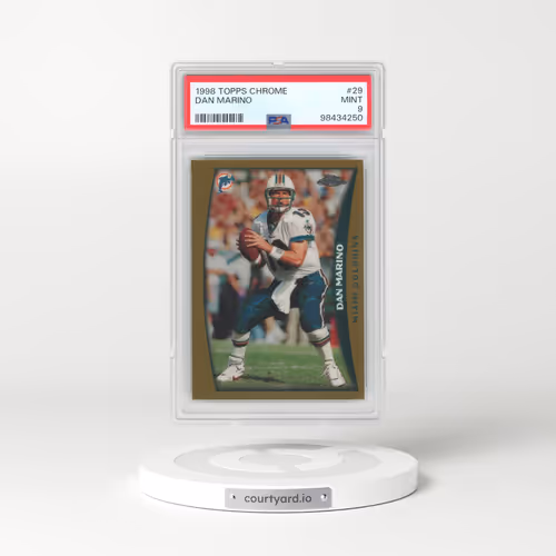 1998 Topps Chrome #29 Dan Marino (PSA 9 MINT)