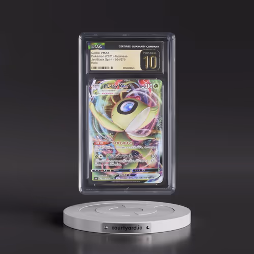 2021 Jet-Black Spirit #004/070 Celebi VMAX - Holo (CGC 10 PRISTINE)