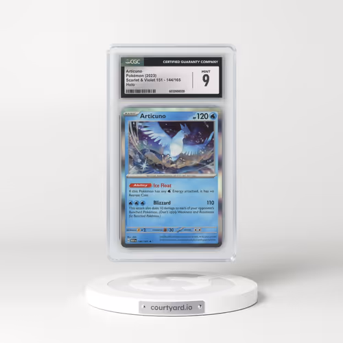 2023 Scarlet & Violet 151 - MEW EN #144/165 Articuno - Holo (CGC 9 MINT)