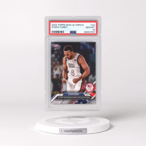 2024 Topps Now Olympic Games #22 Steph Curry (PSA 10 GEM MINT)