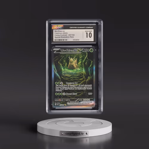 2023 Paldea Evolved - PAL EN #257/193 Wo-Chien ex - Special Illustration Rare (CGC 10 GEM MINT)