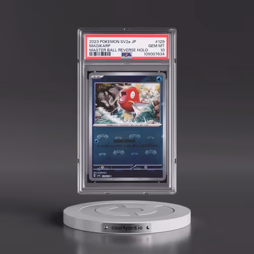 2023 Pokémon Sv2a-Pokemon 151 #129 Magikarp - Reverse Holo Master Ball (PSA 10 GEM MINT)