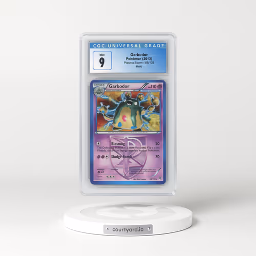 2012 Plasma Storm #66/135 Garbodor - Holo (CGC 9 MINT)