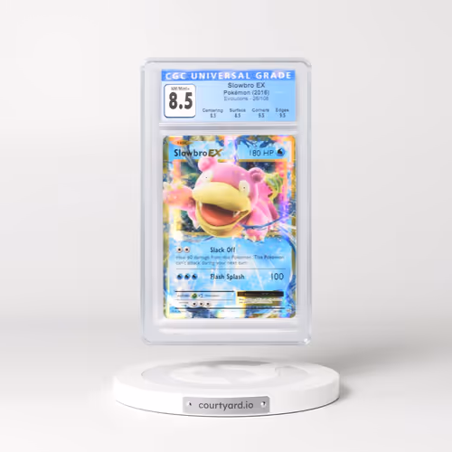 2016 Evolutions #26/108 Slowbro EX - Holo (CGC 8.5 NM-MT+)