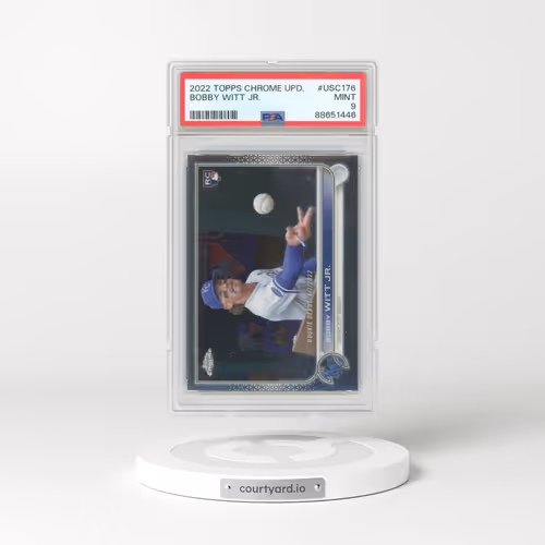 2022 Topps Chrome Update #USC176 Bobby Witt Jr. (PSA 9 MINT)