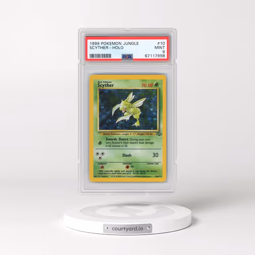 1999 Pokémon Jungle #10 Scyther - Holo (PSA 9 MINT)