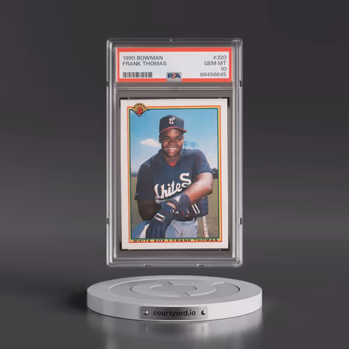 1990 Bowman #320 Frank Thomas (PSA 10 GEM MINT)
