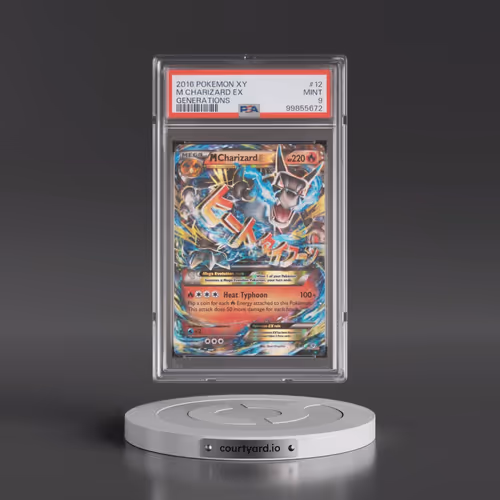 2016 Pokémon XY Generations #12 M Charizard EX - Holo (PSA 9 MINT)