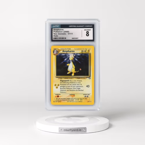 2000 Neo Genesis #1/111 Ampharos - Holo (CGC 8 NM-MT)