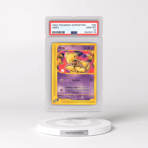 2002 Pokémon Expedition #93 Abra (PSA 10 GEM MINT)