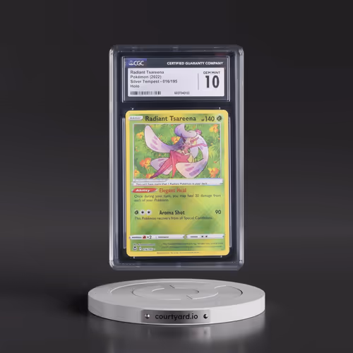 2022 Silver Tempest #016/195 Radiant Tsareena - Holo (CGC 10 GEM MINT)
