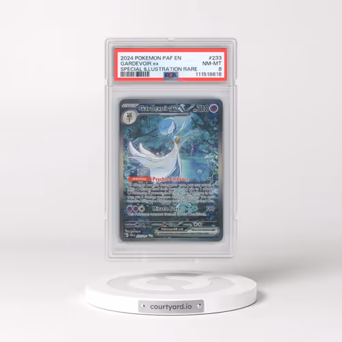 2024 Pokémon Paf EN-Paldean Fates #233 Gardevoir EX - Holo Special Illustration Rare (PSA 8 NM-MT)
