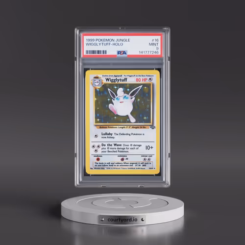 1999 Pokémon Jungle #16 Wigglytuff - Holo (PSA 9 MINT)