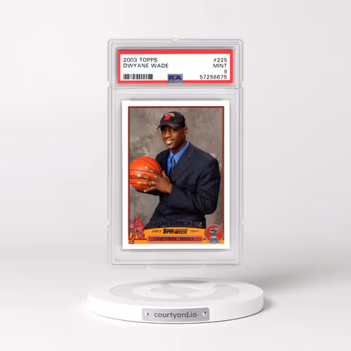 2003 Topps #225 Dwyane Wade (PSA 9 MINT)