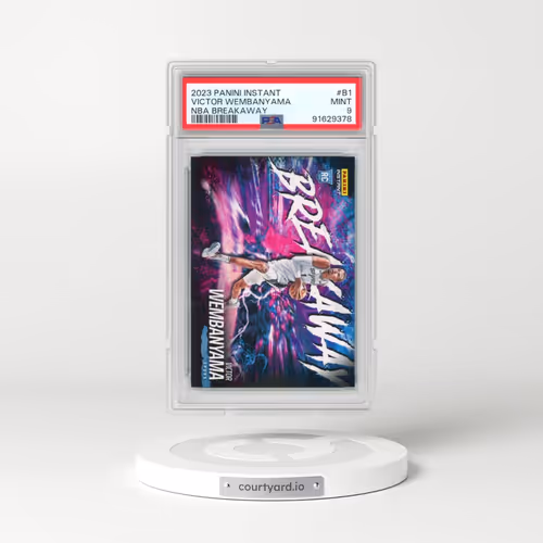 2023 Panini Instant NBA Breakaway #B1 Victor Wembanyama (PSA 9 MINT)