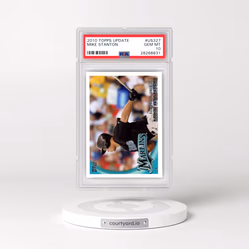 2010 Topps Update #US327 Mike Stanton (PSA 10 GEM MINT)