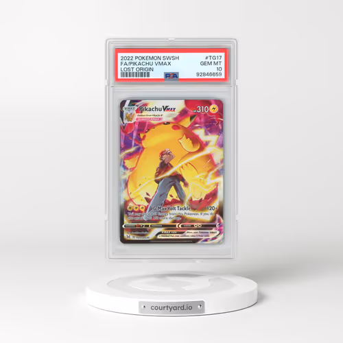 2022 Pokémon Sword & Shield Lost Origin #TG17 Pikachu Vmax - Full Art (PSA 10 GEM MINT)