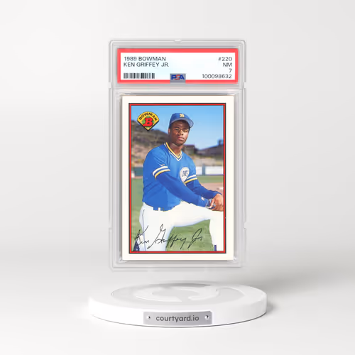 1989 Bowman #220 Ken Griffey Jr (PSA 7 NM)