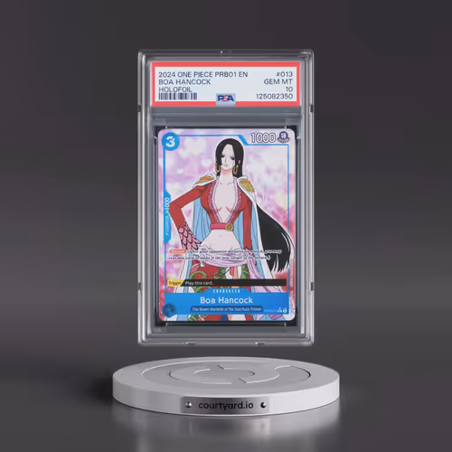 2024 One Piece PRB01-Premium Booster -One Piece Card the Best #013 Boa Hancock - Holofoil (PSA 10 GE