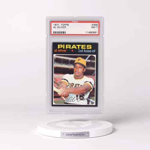 1971 Topps #388 Al Oliver (PSA 7 NM)