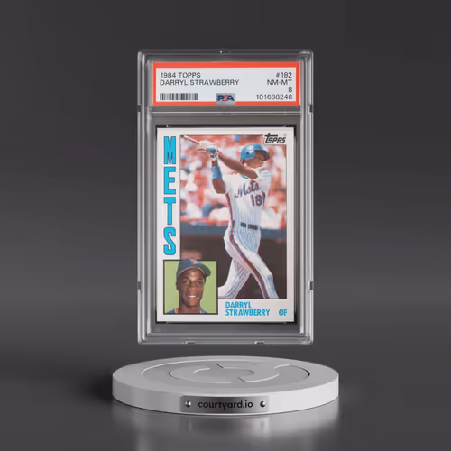 1984 Topps #182 Darryl Strawberry (PSA 8 NM-MT)