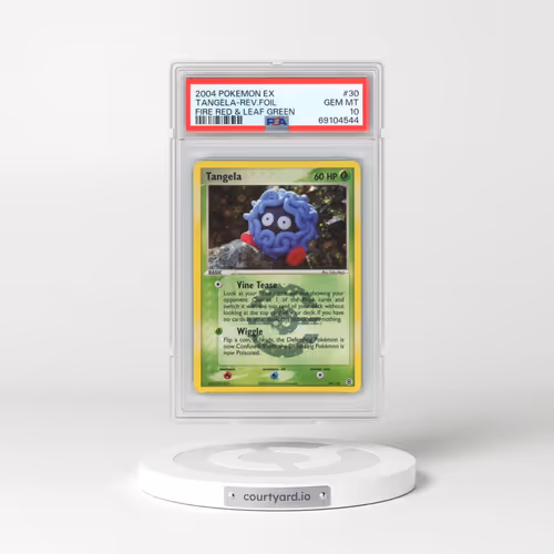 2004 Pokémon EX Fire Red & Leaf Green #30 Tangela - Reverse Foil (PSA 10 GEM MINT)
