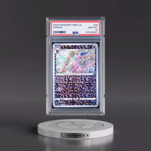 2025 Pokémon Simplified CBB2 C-Gem Pack Vol 2 #06 Espeon (PSA 10 GEM MINT)