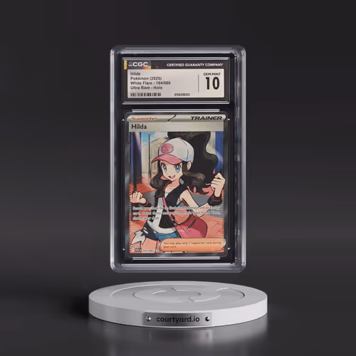 2025 Pokémon Wht EN-White Flare #164 Hilda - Ultra Rare (CGC 10 GEM MINT)