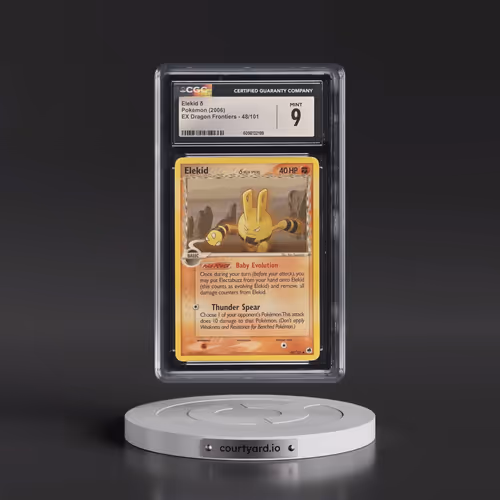 2006 EX Dragon Frontiers #48/101 Elekid δ (CGC 9 MINT)