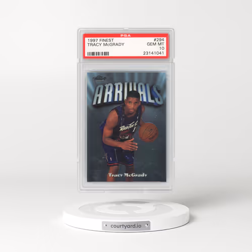 1997 Finest #294 Tracy McGrady (PSA 10 GEM MINT)