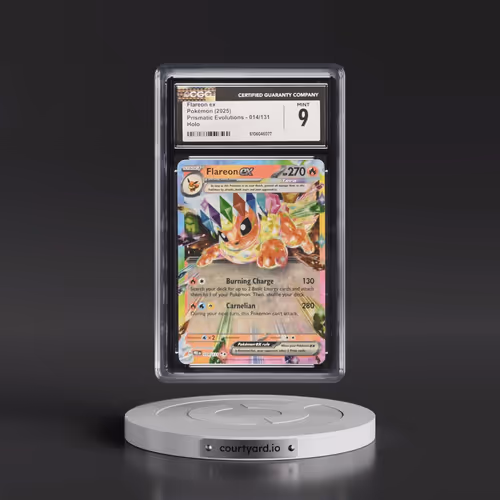 2024 Prismatic Evolutions - PRE EN #014/131 Flareon ex - Holo (CGC 9 MINT)