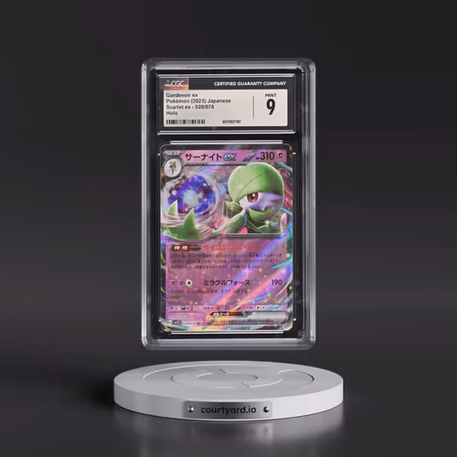 2023 Scarlet ex #028/078 Gardevoir ex - Holo (CGC 9 MINT)