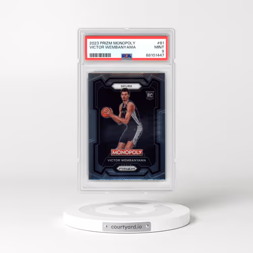 2023 Panini Prizm Monopoly #81 Victor Wembanyama (PSA 9 MINT)