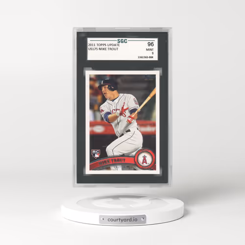 2011 Topps Update #US175 Mike Trout (SGC 9 MINT)