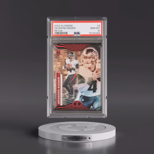 2022 Panini Illusions #3 Desmond Ridder - Retail (PSA 10 GEM MINT)