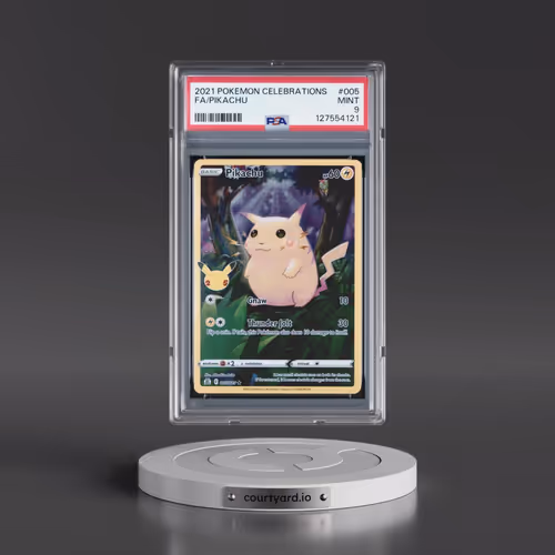 2021 Pokémon Celebrations #005 Pikachu - Full Art (PSA 9 MINT)