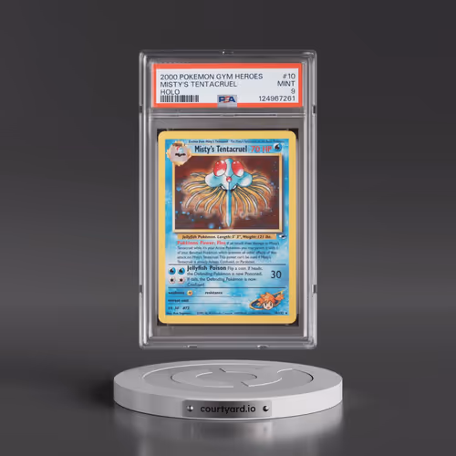 2000 Pokémon Gym Heroes #10 Misty's Tentacruel - Holo (PSA 9 MINT)