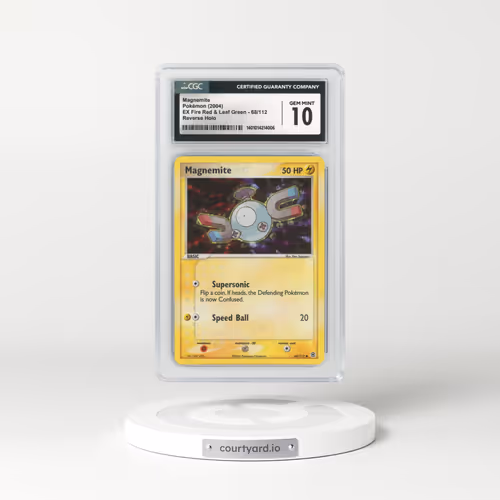 2004 EX FireRed & LeafGreen #68 Magnemite - Holo (CGC 10 GEM MINT)