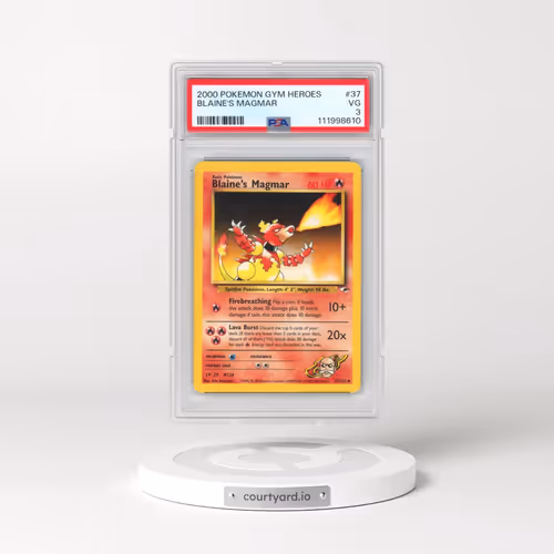 2000 Pokémon Gym Heroes #37 Blaine's Magmar
