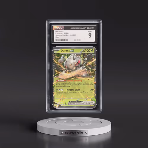 2024 Surging Sparks - SSP EN #004/191 Durant ex - Holo (CGC 9 MINT)