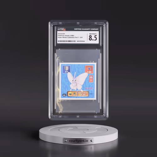 1996 Hyper Sticker Collection Part 1 (1996) #049 Venomoth (CGC 8.5 NM-MT+)