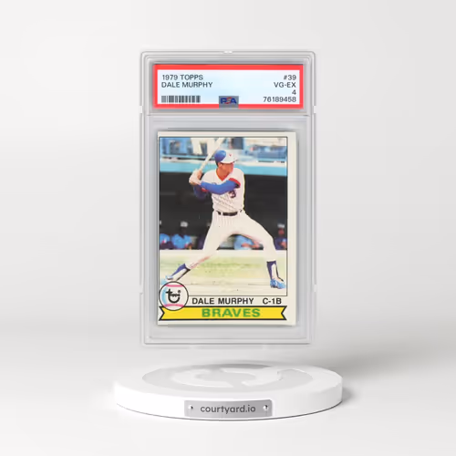 1979 Topps #39 Dale Murphy (PSA 4 VG-EX)