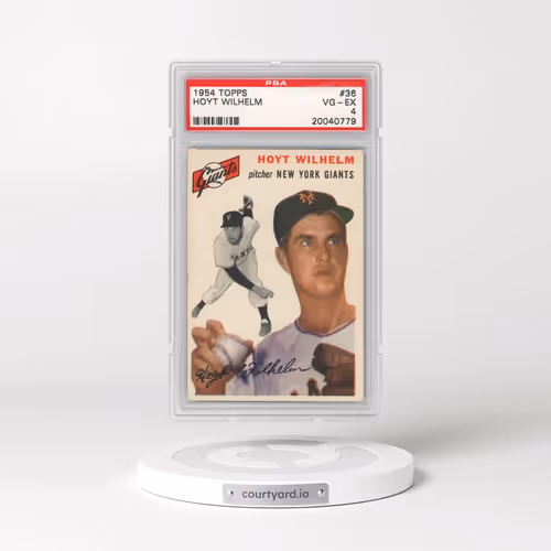1954 Topps #36 Hoyt Wilhelm (PSA 4 VG-EX)