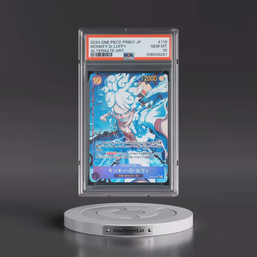2024 One Piece Japanese PRB01-Premium Booster -One Piece Card the Best #119 Monkey D. Luffy - Altern