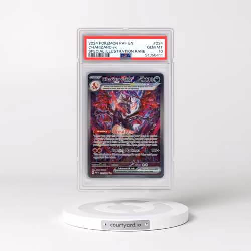2024 Pokémon Paf EN-Paldean Fates #234 Charizard EX - Holo Special Illustration Rare (PSA 10 GEM MIN