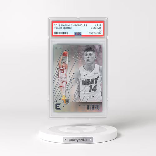 2019 Panini Chronicles #212 Tyler Herro (PSA 10 GEM MINT)