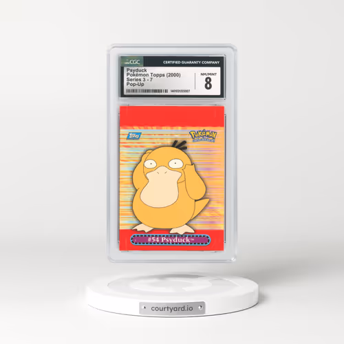 2000 Topps Series 3 #7 Psyduck (CGC 8 NM-MT)