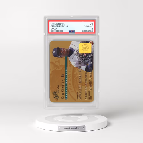 1995 Studio #5 Ken Griffey Jr - Gold (PSA 10 GEM MINT)